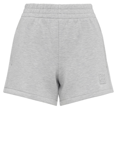 ショートパンツ ANINE BING Woman Short Grey A0510655 GRY1 Anine Bing Kam shorts in gray cotton | H-Brands