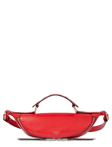Lancel Origami S Handbag in Red Leather | H-Brands
