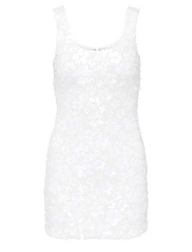 ワンピース Michael Kors Woman Dress White MS582WFLF4C 100 Michael Michael Kors Lace-Up One-Piece Swimsuit White Size 6