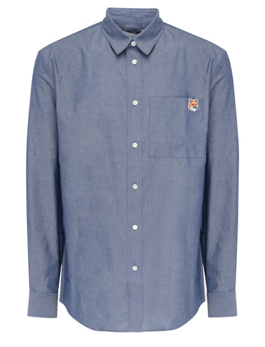 Maison Kitsuné blue Maison Kitsuné shirt | H-Brands