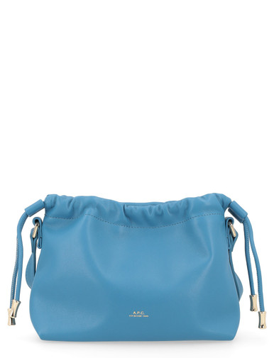 A.P.C. Ninon Mini bag in blue vegan leather | H-Brands