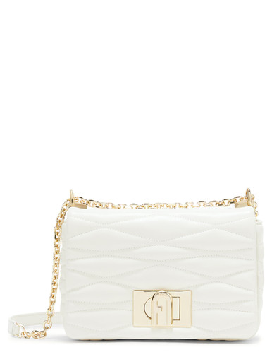 Furla 1927 S bolso en piel crema H-Brands