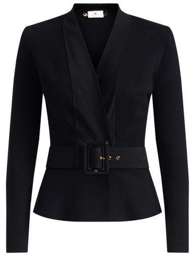 Elisabetta Franchi jacket with black belt | H-Brands