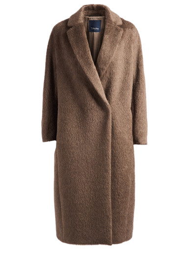 S Max Mara Brown Wool Coat | H-Brands