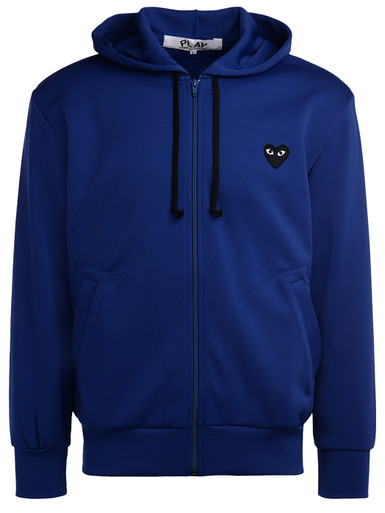 PLAY COMME des GARÇONS 青 パーカー L AX-T254-NAVY_1__12149.