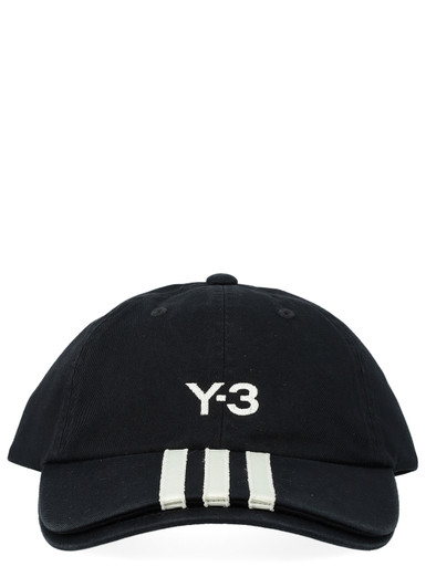 Adidas Y-3 black cotton cap | H-Brands display picture 3
