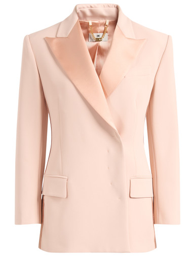 Elisabetta Franchi jacket Elisabetta Franchi nude crepe | H-Brands