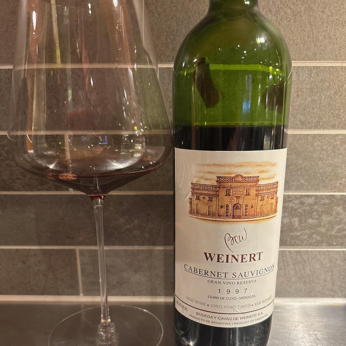 1997 Cabernet Sauvignon - Bodega Y Cavas Weinert