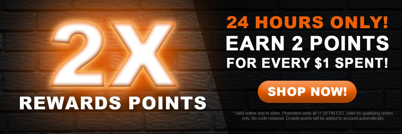 2x Rewards Points