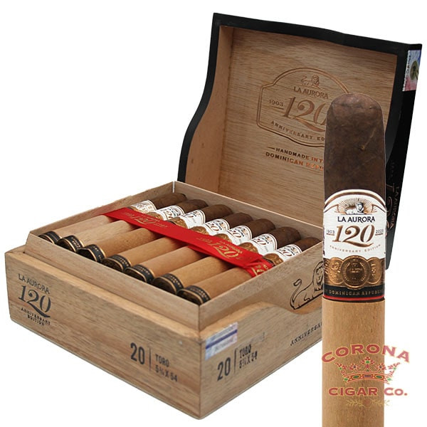 ツララ　コローナ105 mschx turara corona105 La Aurora 120th Anniversary Toro (5 3/4 x 54) - Corona Cigar Co.