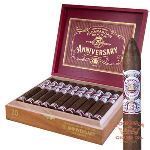 Corona Nicaraguan 25th Anniversary FSG Sun Grown Torpedo (6 1/4 x 52)