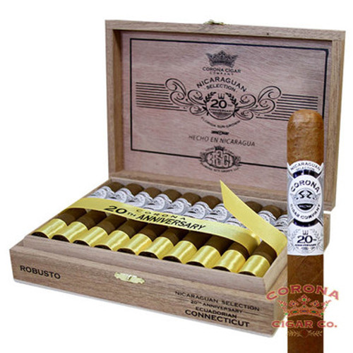 Corona Nicaraguan 20th Anniversary FSG Connecticut Robusto (5 x 50)