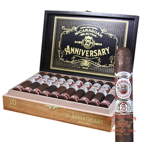 Corona Nicaraguan 25th Anniversary FSG Maduro Robusto (5 x 52)