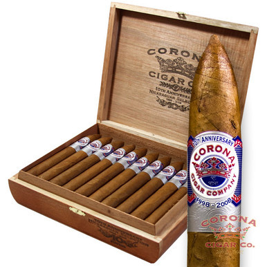 Corona Nicaraguan 10th Anniversary Connecticut Torpedo