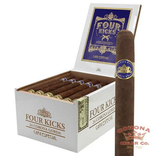 Four Kicks Capa Especial Corona Gorda (5 5/8 x 46)