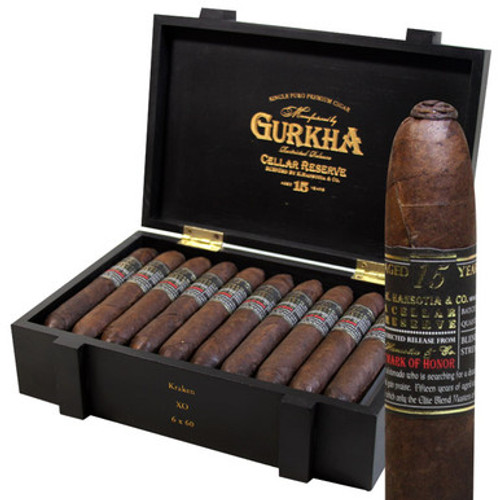 Gurkha Cellar Reserve 15 Maduro Kraken (6 x 60)