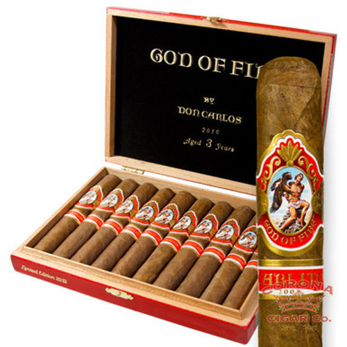 God of Fire Carlito Cameroon Double Robusto (5 3/4 x 52)