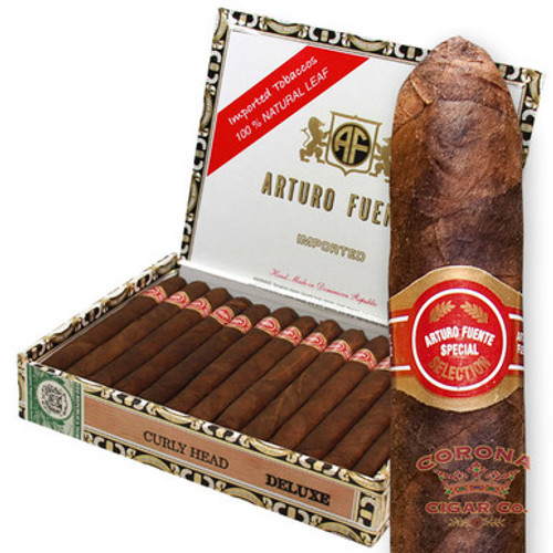 Arturo Fuente Regular Maduro Curly Head Deluxe (6 1/2 x 43)