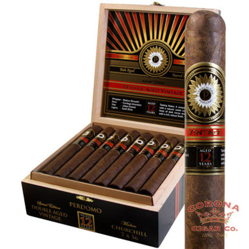 Perdomo Double Aged 12yr Vintage Maduro Churchill (7 x 56)