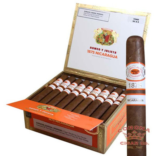 Romeo y Julieta 1875 Nicaraguan Toro (6 x 50)