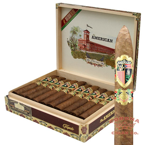 The American by J.C. Newman Torpedo (6 1/2 x 52)
