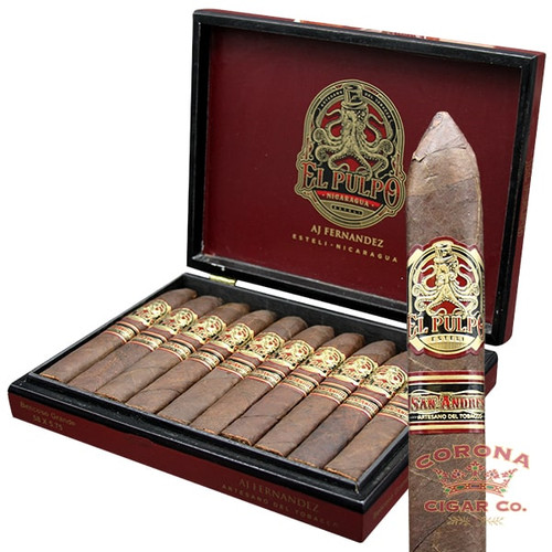 El Pulpo by Artesano Del Tobacco Belicoso Grande (5 3/4 x 58)