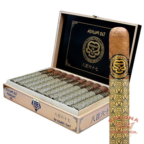Asylum 867 Midnight Oil Gordo Extra (7 x 70)