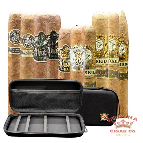 Gurkha 10-Pack w/ Cigar Case