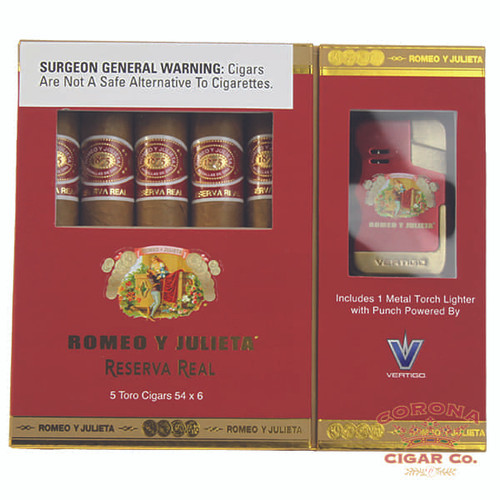 Romeo y Julieta Reserva Real Toro Sampler w/ Lighter