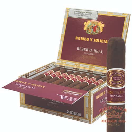 Romeo y Julieta Reserva Real Profundo Robusto (5 x 50)