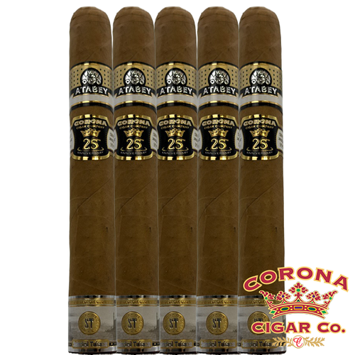 Atabey Corona Cigar 25th Anniversary 5-Pack (6 3/4 x 56)