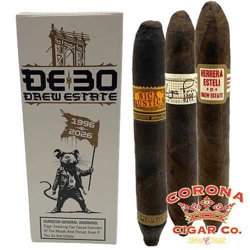 Drew Estate DE30 Supremas 3-Pack Sampler (6 x 50/54)