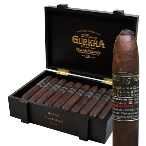 Gurkha Cellar Reserve 15 Maduro Hedonism (6 x 58)