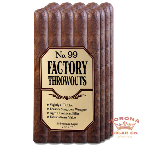 No. 99 Factory Throwout (7 1/4 x 52)