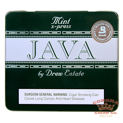 Java Mint Cigarillo Tin (4 x 32)