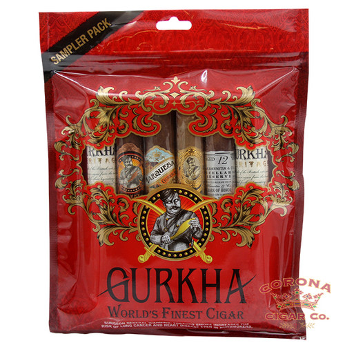 Gurkha 6-Pack Nicaraguan Sampler