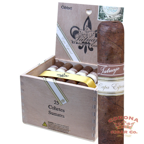 Tatuaje Cohetes Sumatra Petite Robusto (4 x 50)