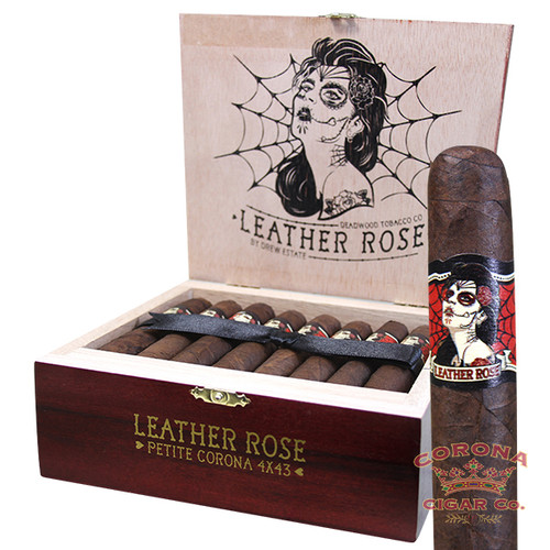 Deadwood Cigars Leather Rose Petit Corona