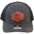 Corona Cigar Co. Leather Patch Trucker Hat - Charcoal & Black