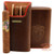 The American Leather Show Band Case w/ 3 Robusto Cigars