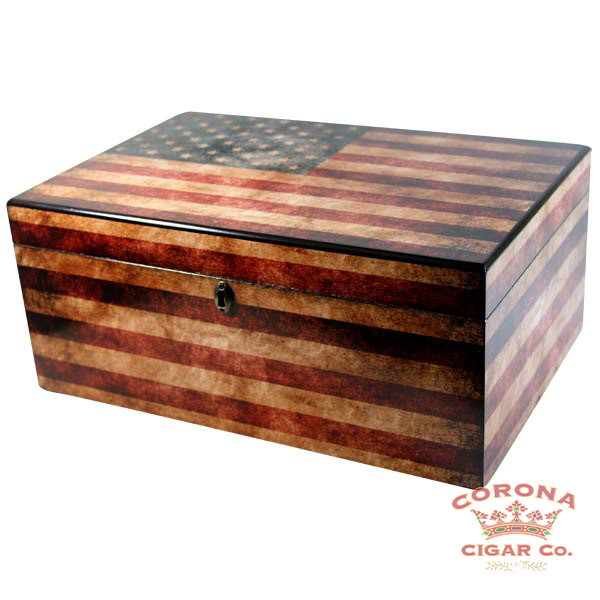 Old Glory 100ct Humidor