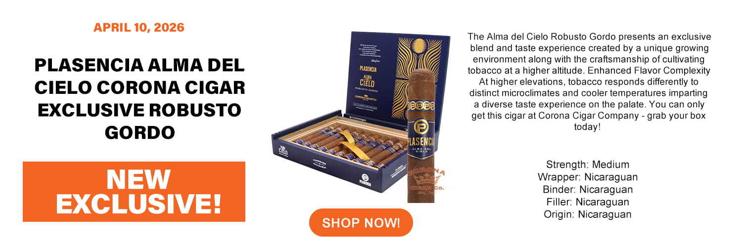 Plasencia Alma del Cielo Corona Cigar Exclusive