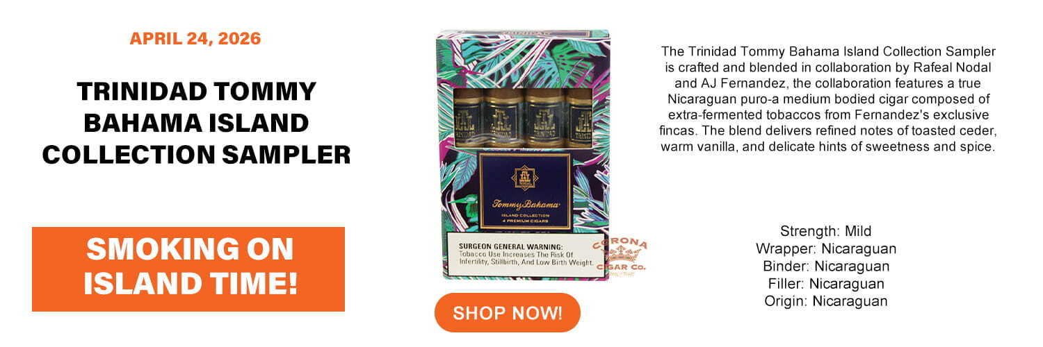 Trinidad Tommy Bahama Island Collection Sampler