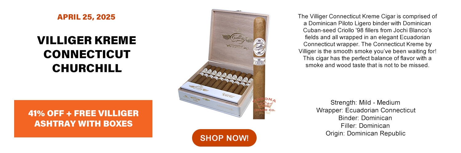 41% OFF Villiger Kreme Connecticut Churchill