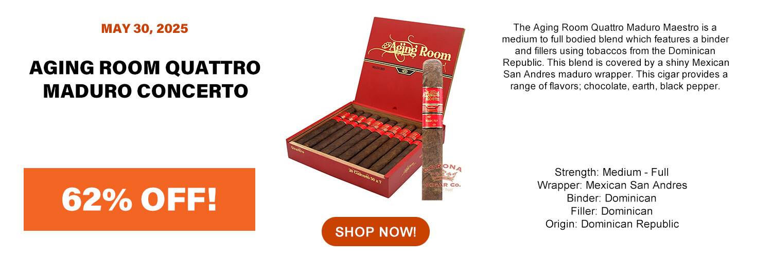 62% OFF Aging Room Quattro Maduro Concerto
