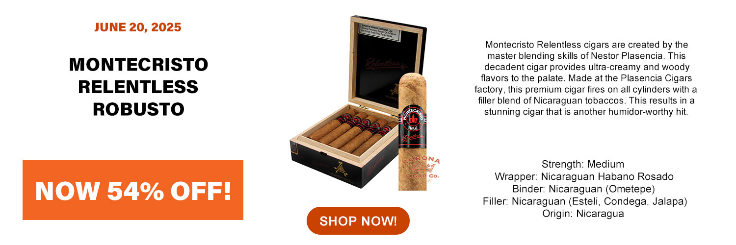 54% OFF Montecristo Relentless Robusto