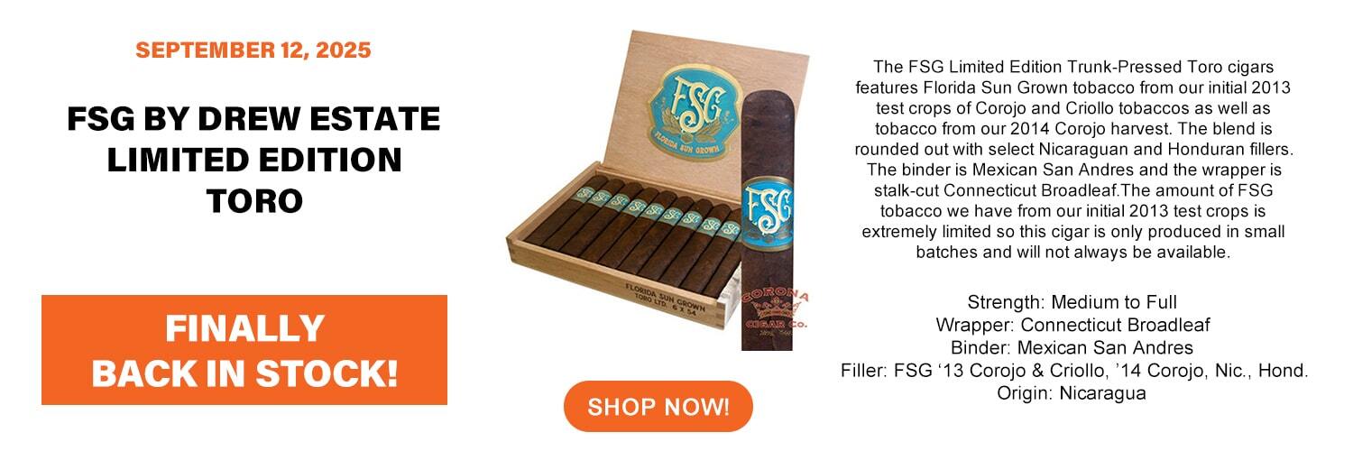 FSG By Drew Estate Toro Limited Edition