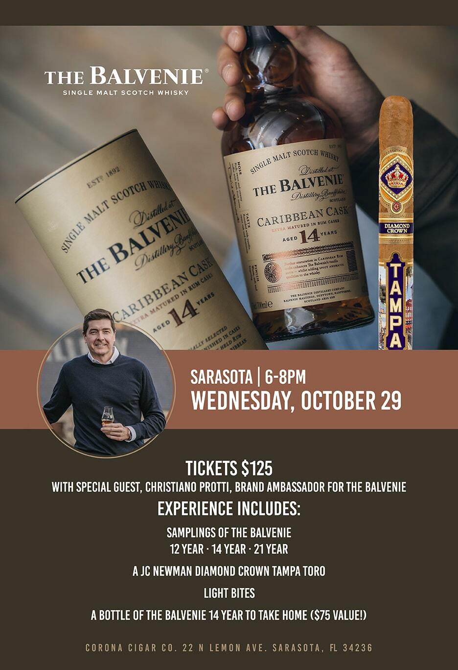 The Balvenie Tasting Event ft. Christiano Protti - Sarasota