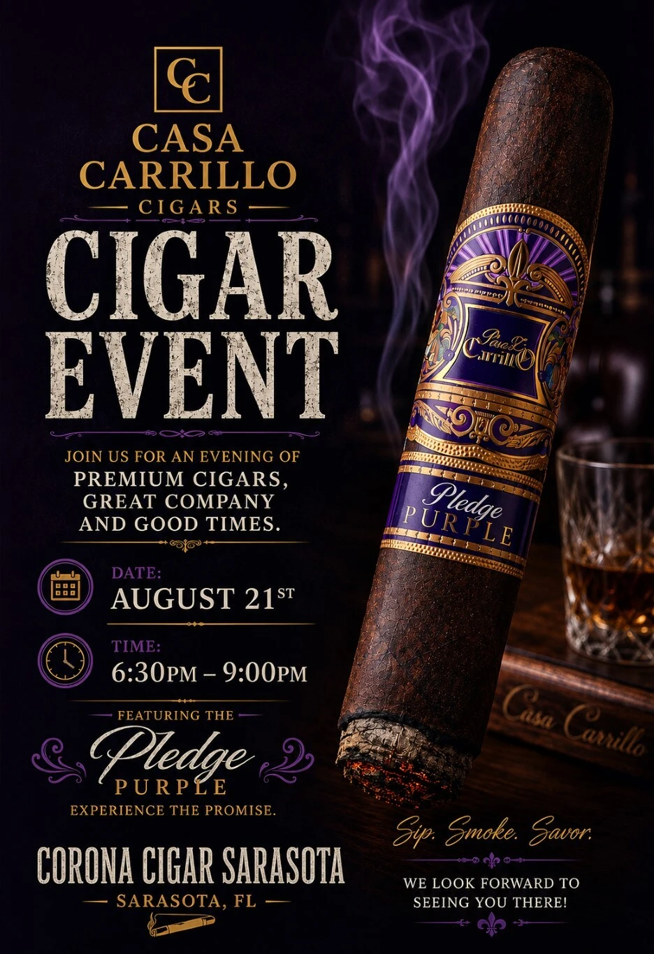 EPC Cigars Cut & Light Event w/ Jeff Grover - Sarasota