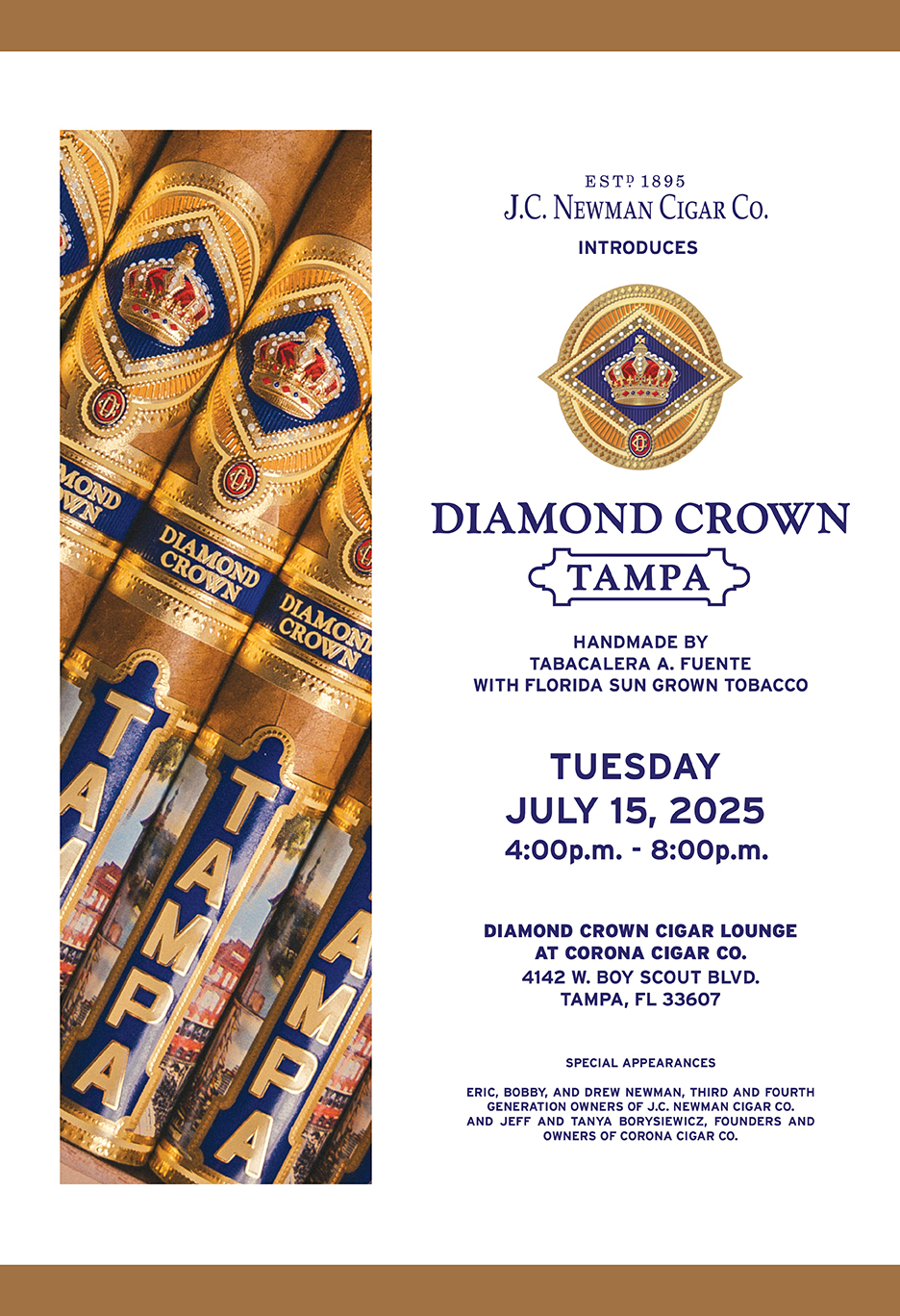 Diamond Crown Tampa Cigars Launch Event - Tampa